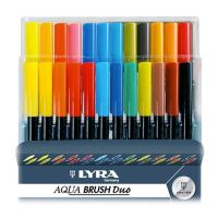 LYRA - Aqua Brush Duo - Feutres-Pinceaux Aquarellables - 24 Couleurs