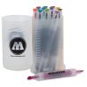 MOLOTOW - AQUA TWIN - Feutres Aquarellables - 6 Couleurs - Basic Set