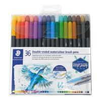 STAEDTLER - Mars Graphic Duo 3001 - Watercolor Double-Tip Pens - 36 Colors
