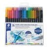 STAEDTLER - Mars Graphic Duo 3001 - Feutres Aquarellables Double Pointe - 36 Couleurs
