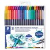 STAEDTLER - Mars Graphic Duo 3001 - Watercolor Double-Tip Pens - 36 Colors