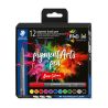 STAEDTLER - Pigment Brush Pen 371 - Feutres Aquarellables Pointe Pinceau - 12 Couleurs