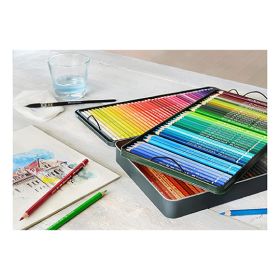 FABER-CASTELL - Albrecht Dürer - Crayons Aquarellables - 120 Couleurs - Boîte Métal