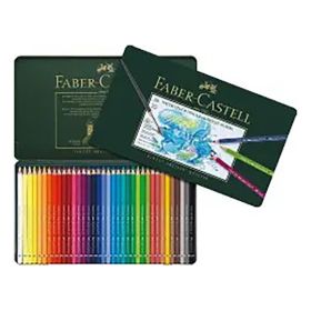 FABER-CASTELL - Albrecht Dürer - Crayons Aquarellables - 36 Couleurs - Boîte Métal
