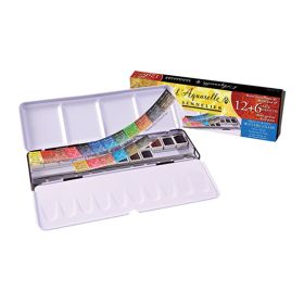 SENNELIER - 'La Petite Aquarelle' - Metal Box of 18 Half Pans