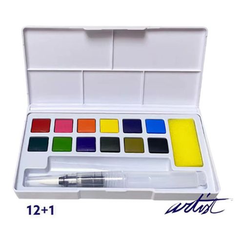 ROYMART - Set Aquarelle - Artist - Pocketbox de 12 Couleurs