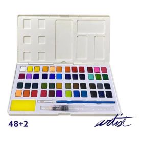 ROYMART - Set Aquarelle - Artist - Pocketbox de 48 Couleurs