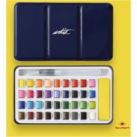ROYMART - Watercolour Artist Set - Tin Box of 36 Colours