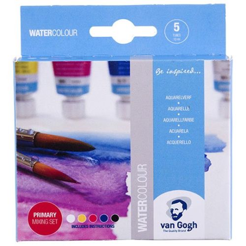 VAN GOGH - Watercolour - Plastic Box of 5 Tubes of 10ml