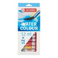 TALENS - Boîte Aquarelle - Art & Creation - 12 Tubes de 12ml