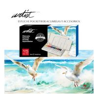 ROYMART - Watercolour Set - Pocketbox of 12 Tubes of 15ml