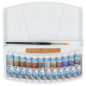 VAN GOGH - Aquarelle - Métalliques et Interférence - Coffret de 12 Tubes de 10ml