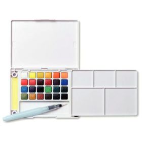 SAKURA - KOI - Aquarelle - Sketch Box - 24 Demi-Godets
