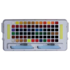 SAKURA - KOI - Aquarelle - Studio Set - 72 Demi-Godets + 2 Pinceaux