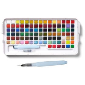 SAKURA - KOI - Aquarelle - Studio Set - 96 Demi-Godets + 1 Pinceau