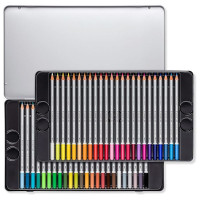 STAEDTLER - Karat Aquarell 125 - Crayons Aquarellables - 48 Couleurs - Boîte Métal