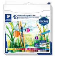 STAEDTLER - Watercolor Pencils 146 10C - 48 Colors - Cardboard Box