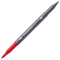 STAEDTLER - Mars Graphic Duo 3001 - Watercolor Double-Tip Pens - 18 Colors