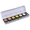 FINETEC - Pearlescent Watercolour - Essential - Metal Tin of 6 Colours