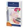 FABER-CASTELL - Goldfaber Aqua - Crayons Aquarellables - 36 Couleurs (24 Vives + 12 Pastels) - Coffret Cadeau