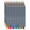 FABER-CASTELL - Goldfaber Aqua - Crayons Aquarellables - 36 Couleurs (24 Vives + 12 Pastels) - Coffret Cadeau