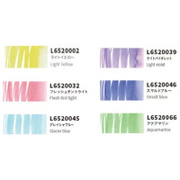 LYRA - Aqua Brush Duo - Feutres-Pinceaux Aquarellables - 6 Couleurs - Pastel