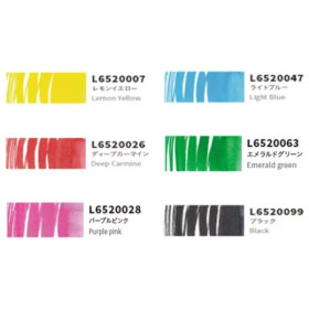 LYRA - Aqua Brush Duo - Feutres-Pinceaux Aquarellables - 6 Couleurs - Primary