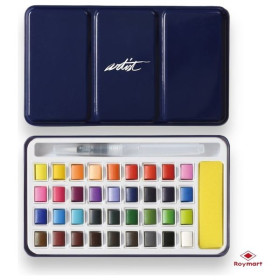 ROYMART - Watercolour Set - Artist - Tin Box - 36 Colours