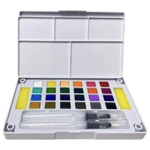 ROYMART - Set Aquarelle - Artist - Pocketbox - 24 Couleurs