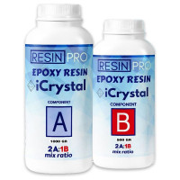RESIN-PRO - i-Crystal - Résine Époxy Cristalline - 1.5kg