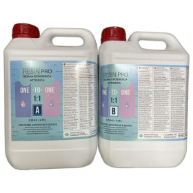 RESIN-PRO - One-to-One Evershine - Résine Époxy 1:1 Transparente - 10kg