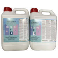 RESIN-PRO - One-to-One Evershine - Résine Époxy 1:1 Transparente - 10kg