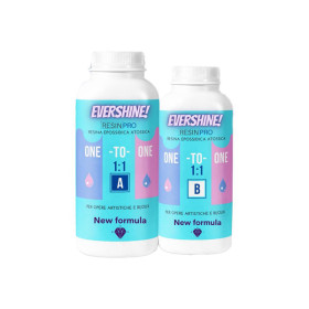 RESIN-PRO - One-to-One Evershine - Résine Époxy 1:1 Transparente - 500g