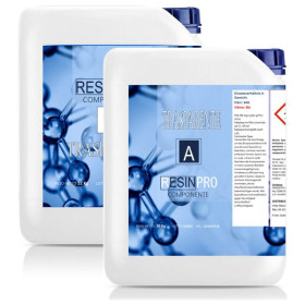 RESIN-PRO - Trasparente - Transparent Water-Effect Epoxy Resin - 8kg