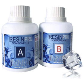 RESIN-PRO - Trasparente - Résine Époxy Transparente Effet Eau - 160g