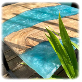 RESIN-PRO - Trasparente - Résine Époxy Transparente Effet Eau - 1.6kg