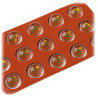 RESIN-PRO - Moule Silicone - 15 Cabochons - Demi-Sphères - 40mm