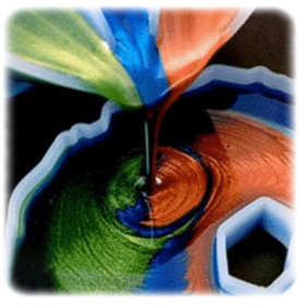 RESIN-PRO - Récipient Silicone - Gobelet Doseur 5 Compartiments