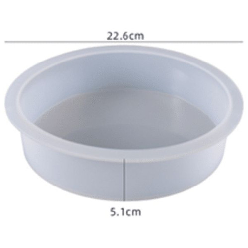 RESIN-PRO - Silicone Mold - Grande Forme - Cercle / Rond - 20CM