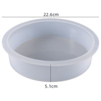 RESIN-PRO - Silicone Mold - Grande Forme - Cercle / Rond - 20CM