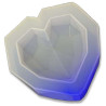 RESIN-PRO - Moule Silicone - Bijoux - Petit Coeur