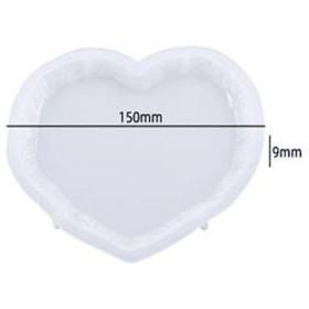 RESIN-PRO - Moule Silicone - Coeur - 15CM