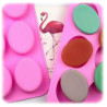 RESIN-PRO - Moule Silicone - Ovales - 7.8x6x2.5CM (6)