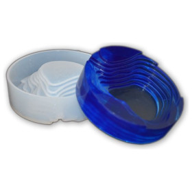 RESIN-PRO - Moule Silicone - Vase à Fleurs - Boîte à Bijoux Ronde