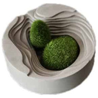 RESIN-PRO - Moule Silicone - Vase à Fleurs - Boîte à Bijoux Ronde