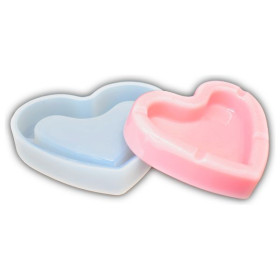 RESIN-PRO - Moule Silicone - Coeur - 13 x 11 x 3 CM