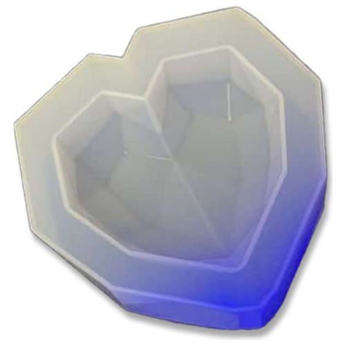 RESIN-PRO - Silicone Mold - Petit Coeur - D.8 CM / H.3 CM