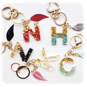 RESIN-PRO - Moule Silicone Transparent - Lettres et Nombres - 36x19.4x1.3