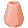 JESMONITE - Moule en Silicone - Mini Vase à Facettes - 7x7cm