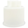JESMONITE - Moule en Silicone - Mini Vase Rond - Ø7,9x7,6cm